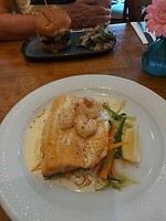 Zalm met garnalen