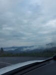 Uitzicht,  mist.