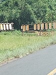 Verkoopstalletje langs de snelweg