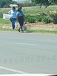 Boodschappen op het hoofd