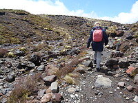 Wandeling naar Lake Tama