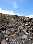 Wandeling naar Lake Tama