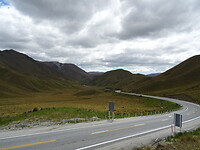 Hoogste punt Lindis Pass