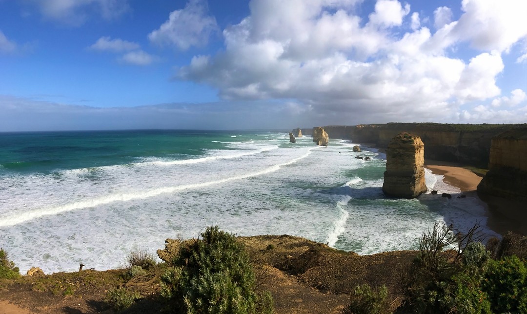 Stunning view of the Great Ocean Road