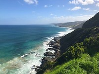 Lookout at the Great Ocean Road