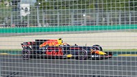 Max Verstappen at the Formule One GP