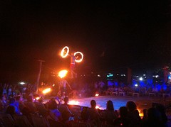Fire show phi phi