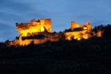het Chateau verlicht