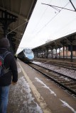 onze trein komt er aan