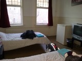 bed en breakfast in een studentenhuis!