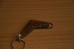 sleutelhanger voor de winnaar
