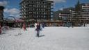 op krukken door de sneeuw