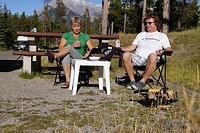 camping in Banff National Park