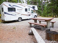 Wilcox Creek campsite
