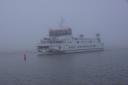 De veerboot komt ons weer halen