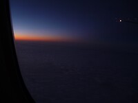 in de lucht