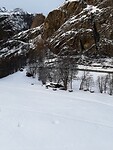 vanuit de gondel naar Salette op 2245 meter