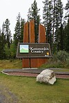 ingang tot Kananaskis Country