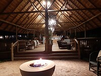 Het restaurant van het Shearwater Explorers Village
