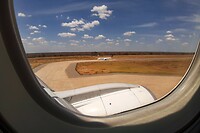 Victoria Falls Airport is een klein vliegveld met 1 baan