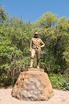 het standbeeld van David Livingstone, de ontdekkingsreiziger