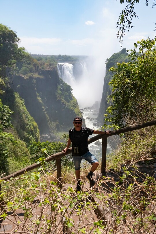 Koos bij Devil's Cataract