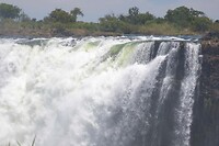 Horseshoe Falls, Victoria Falls. Zimbabwe