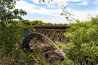 Grensbrug tussen Victoria Falls, Zimbabwe en Livingstone, Zambia