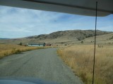 onderweg van Clearwater naar Peachland