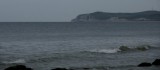 Zicht van Cap Gris Nez Naar Cap Griz Blanc