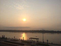 Boulevard uitzicht hotel Kampong Cham
