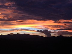 Sunset Laos
