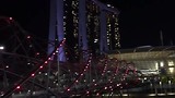 Singapore Marina Bay nacht.