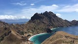 201797 Komodo Nat Park Padar Island halverwege berg