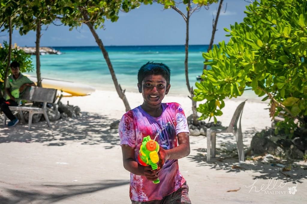 Foto van website Maafushi, niet mijn eigendom