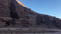 Petra, heel vroeg in de ochtend.