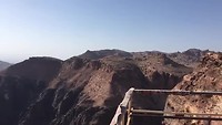 Petra. Uitzichtpunt bij Monastry