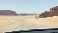 Wadi Rum. Op weg naar Camp