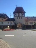 Poort naar de historische Altstadt Lauda