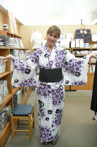 Ik in Kimono