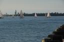 De haven van Auckland