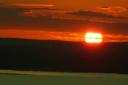 een schitterende zonsondergang