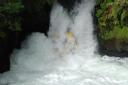 Helemaal in de waterval....