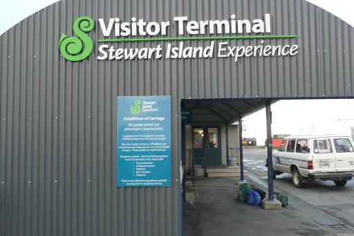 Met de boot naar Stewart Island