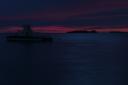 Zonsopgang vanaf de boot