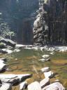 De 'gorge' bij Jim-Jim falls