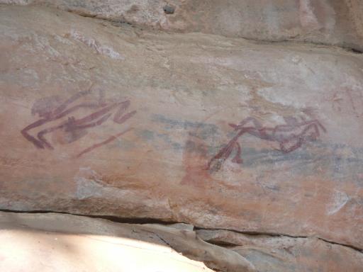 Oude Aboriginal paintings