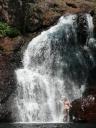 Ik in de waterval