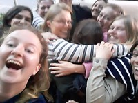 Group hug!