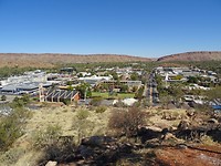 Alice Springs vanaf Anzac Hill